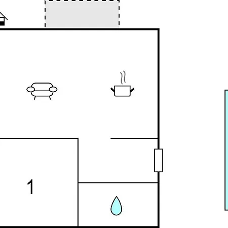 1 Bedroom Stunning In Appartamento